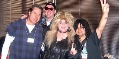 rock and roll murder mystery themed party